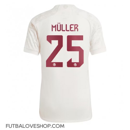 Dres Bayern Munich Thomas Muller #25 Tretina 2023-24 Krátky Rukáv